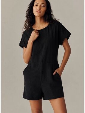 Eileen Fisher Gauze Romper